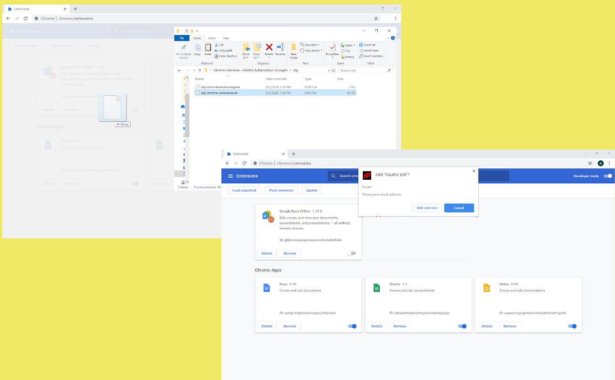 Google OAuth2/OpenID Chrome Extension Login System by An Object Is A Aug, 2020 Medium