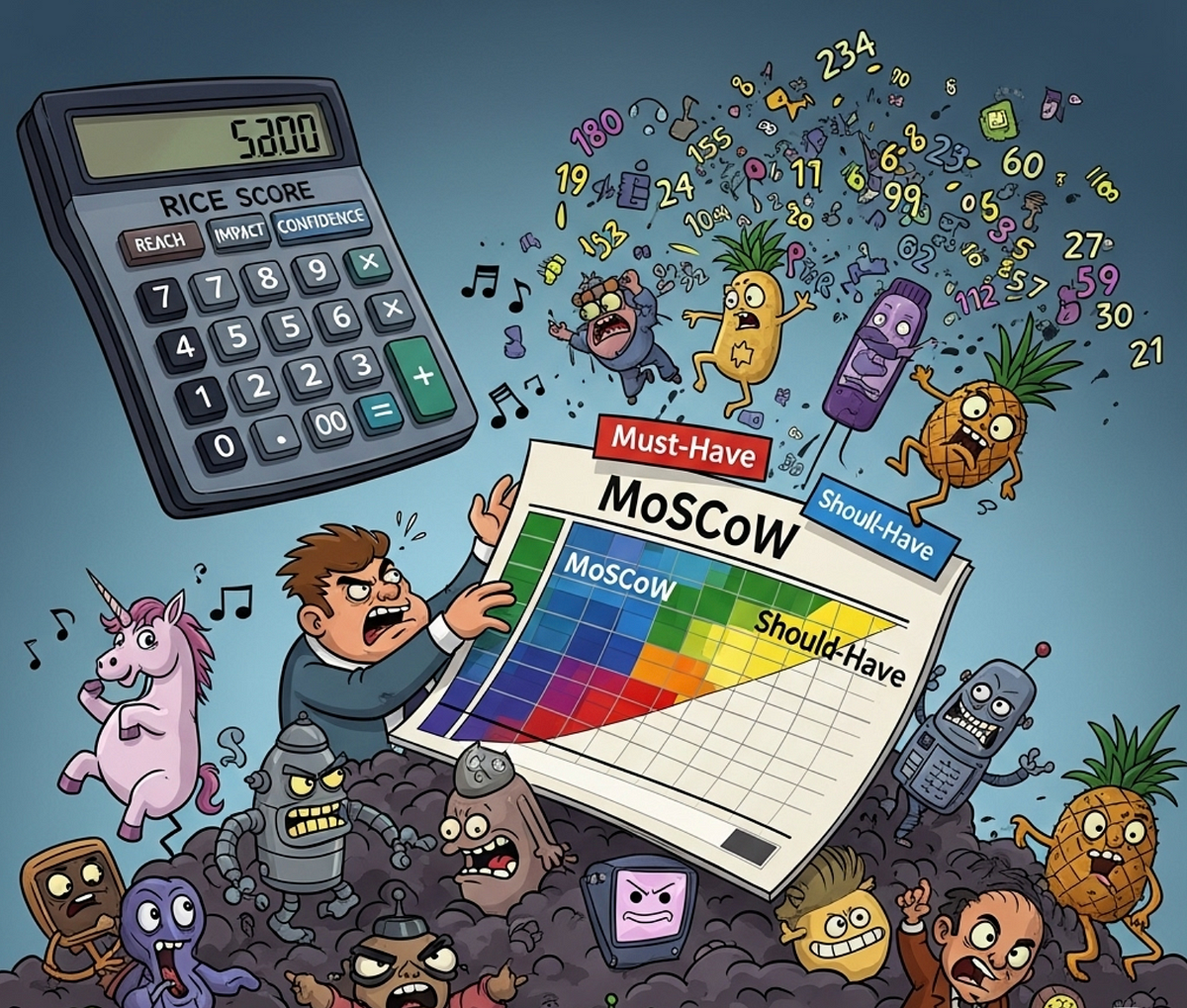 MoSCoW vs RICE Scoring คู่มือการเลือกเครื่องมือจัดลำดับฟีเจอร์สำหรับ Product Manager