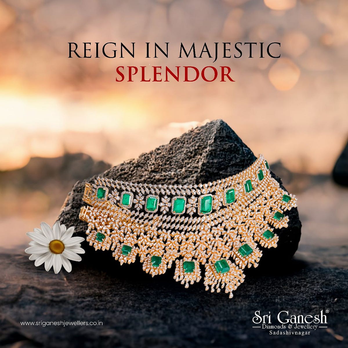 Gleaming Gold and Timeless Elegance: Sri Ganesh Jewellery — Your 