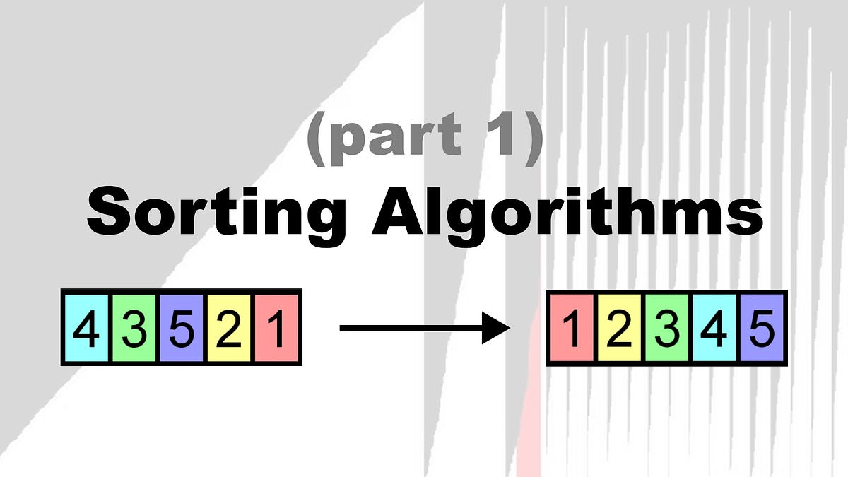 The Ultimate Guide to Sorting Algorithms (part 1) | by Ramil Suleimanov ...