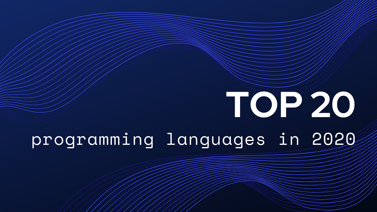 Here are top 20 programming languages as per RedMonk’s June 2020 list ...