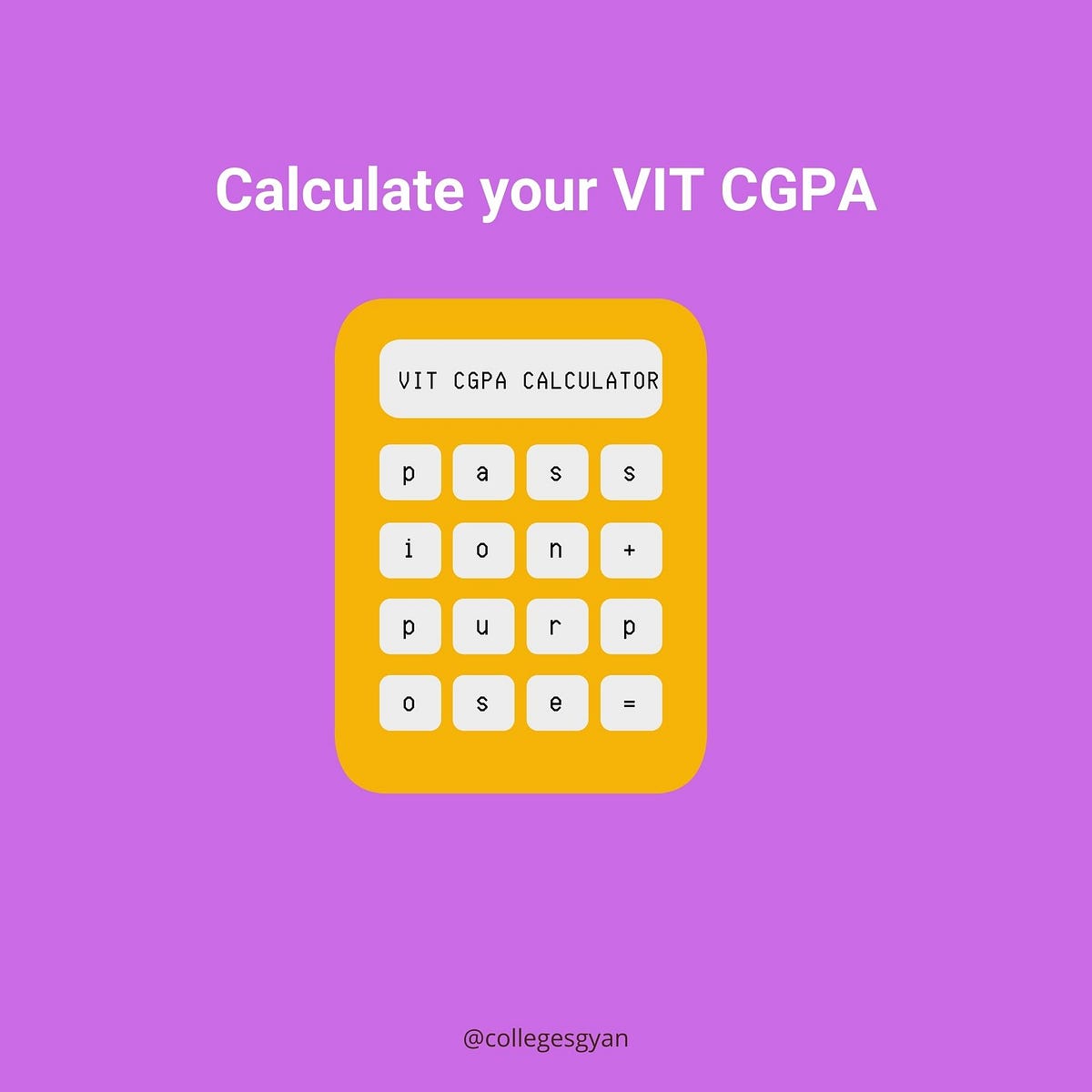 How to Calculate VIT CGPA?. Introducing the incredible VIT CGPA… by