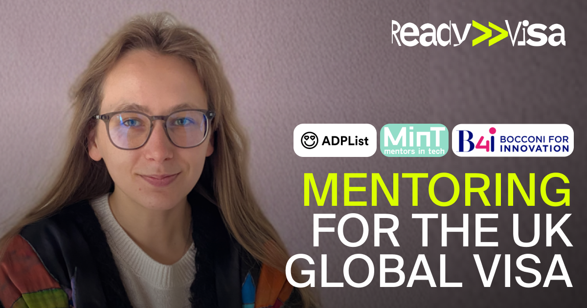 Global Talent visa. Mentoring and Optional Criteria N2.