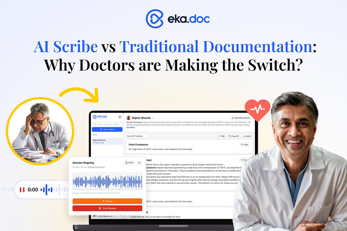 AI Scribe vs Traditional Documentation: Why Doctors are Making the ...
