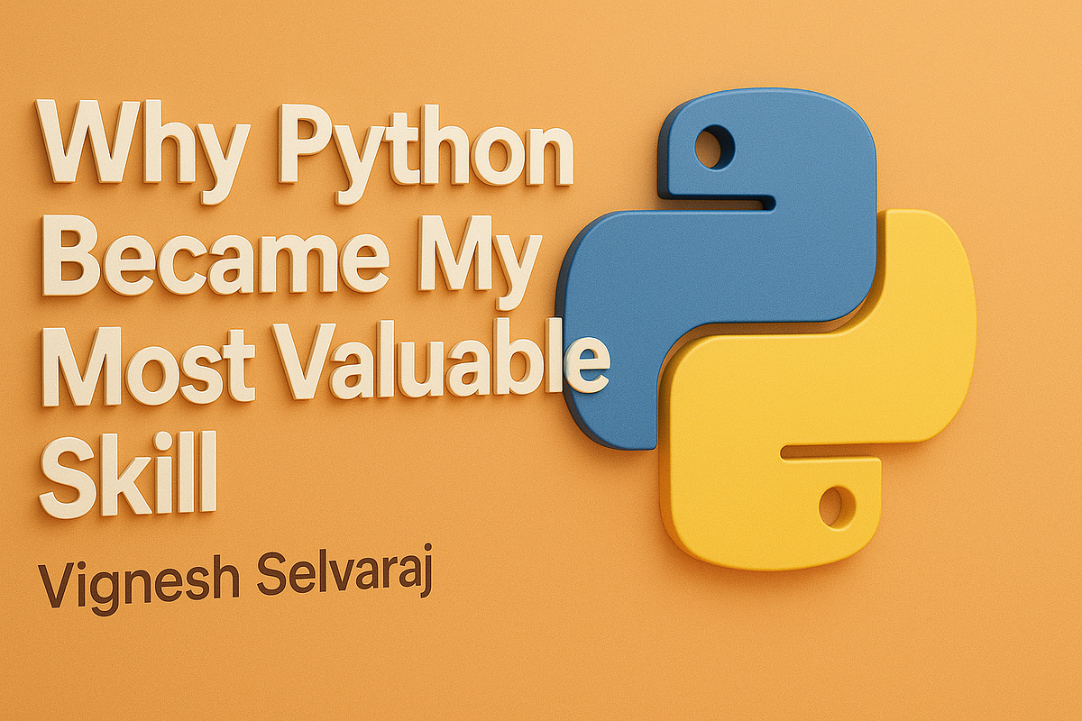 Why Python Became My Most Valuable Skill | by Vignesh Selvaraj | Dec ...