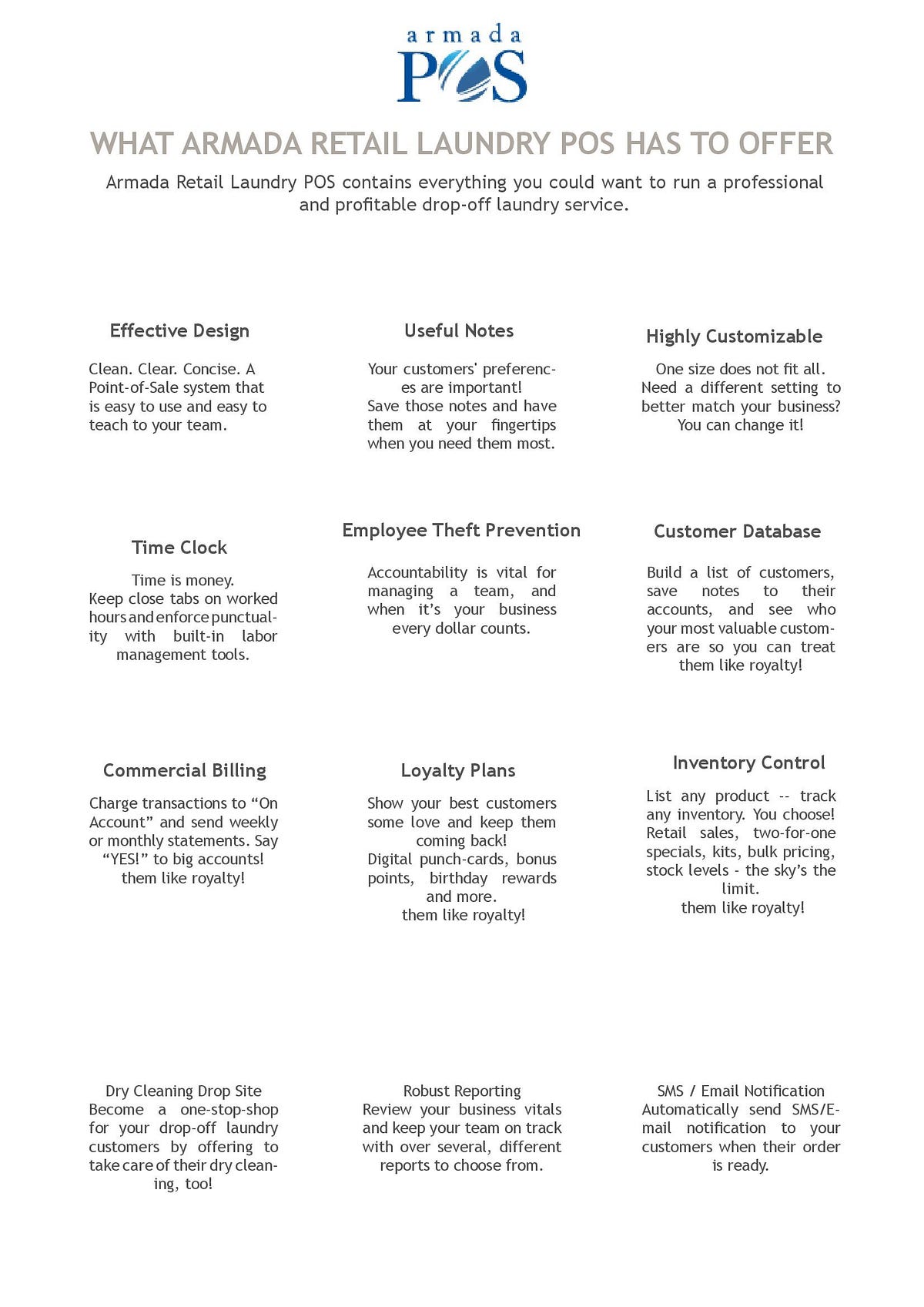 laundry shop pos/laundry point of sale system/laundromat pos system