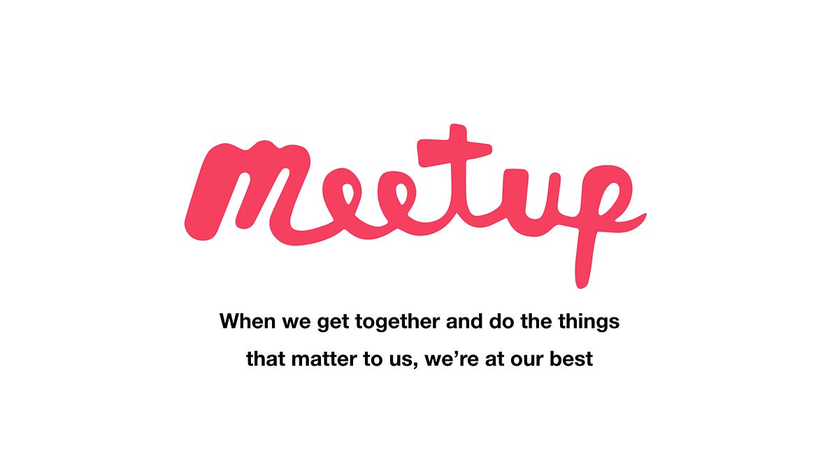 UX Case Study: A Meetup about Meetup | by Sean Ward | Medium