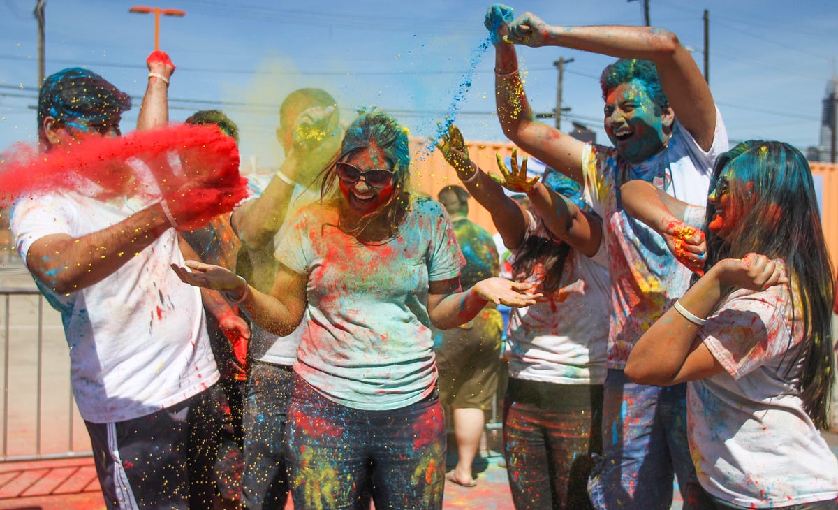 Photos from San Francisco’s Holi Celebration, the Indian Festival of