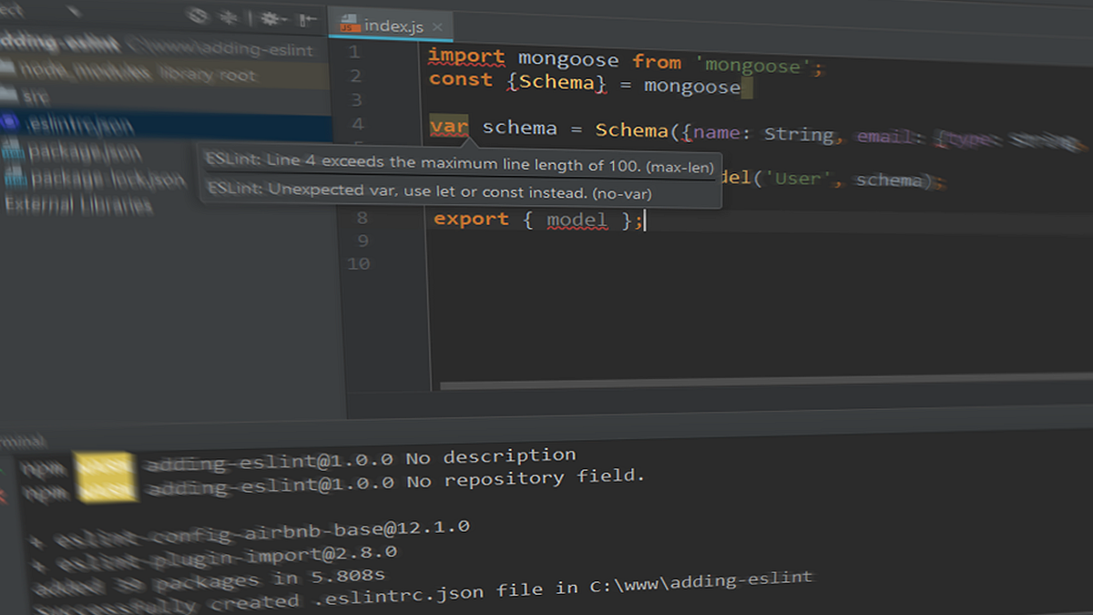 Adding ESlint to Your Project. In this article I will help you to add… by Alon Valadji
