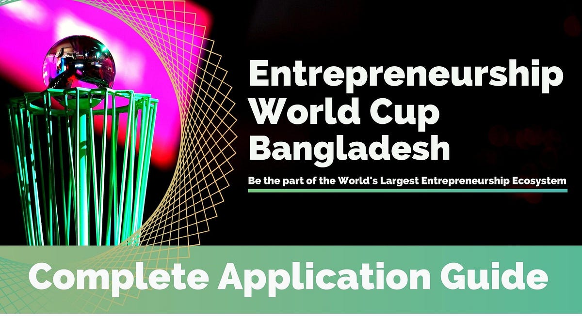 Entrepreneurship World Cup Complete Application Guide Asif Iqbal