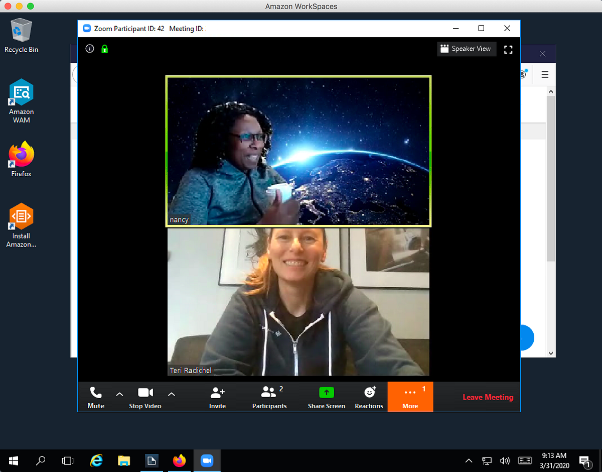 Zooma! Zoom! Zoom!. Zooming in the cloud for potentially… by Teri