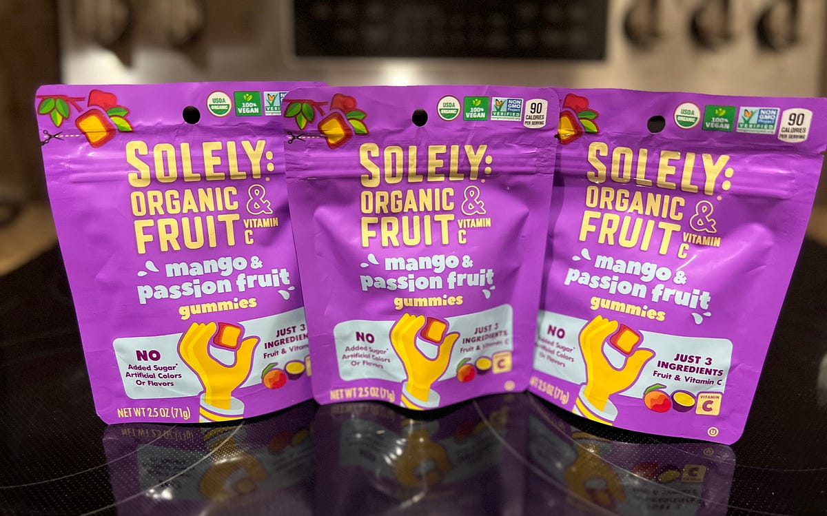 Product Review Solely’s Mango Passionfruit Gummies Natalya Jones