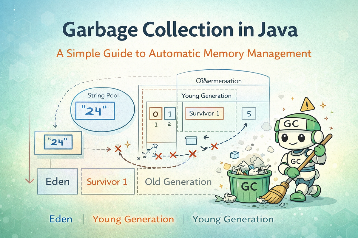 How Java Automatically Cleans Memory (Garbage Collection Explained for ...