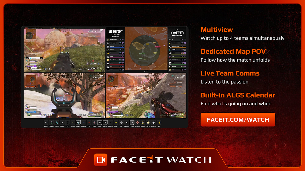 Update on FACEIT Watch BETA & the Multiview coverage of the