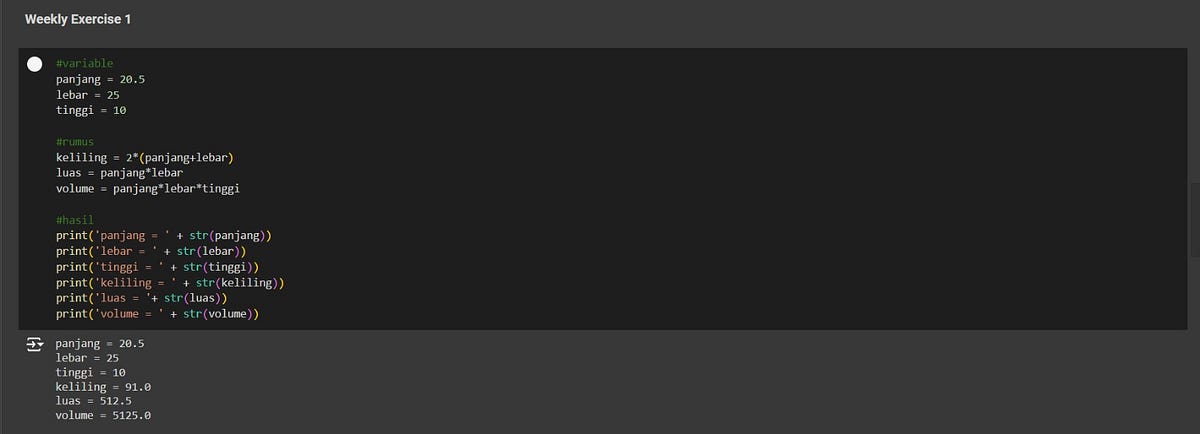 Penulisan Code Python (Week 2). Jenis-jenis objek dalam Python | by ...