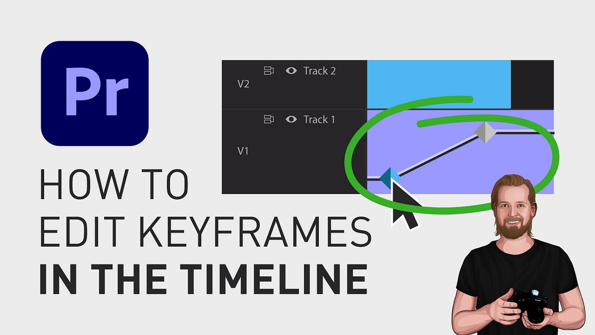 How to edit keyframes in the timeline in Premiere Pro by David