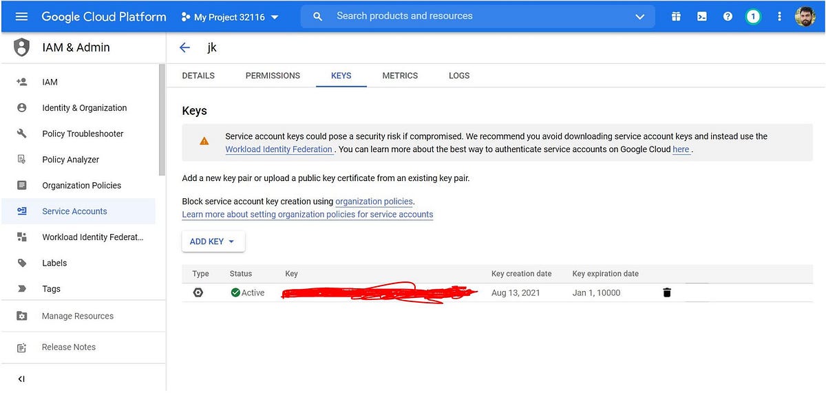 Access GCP BucketJava automation by Jayakrishnan Kunnath Medium