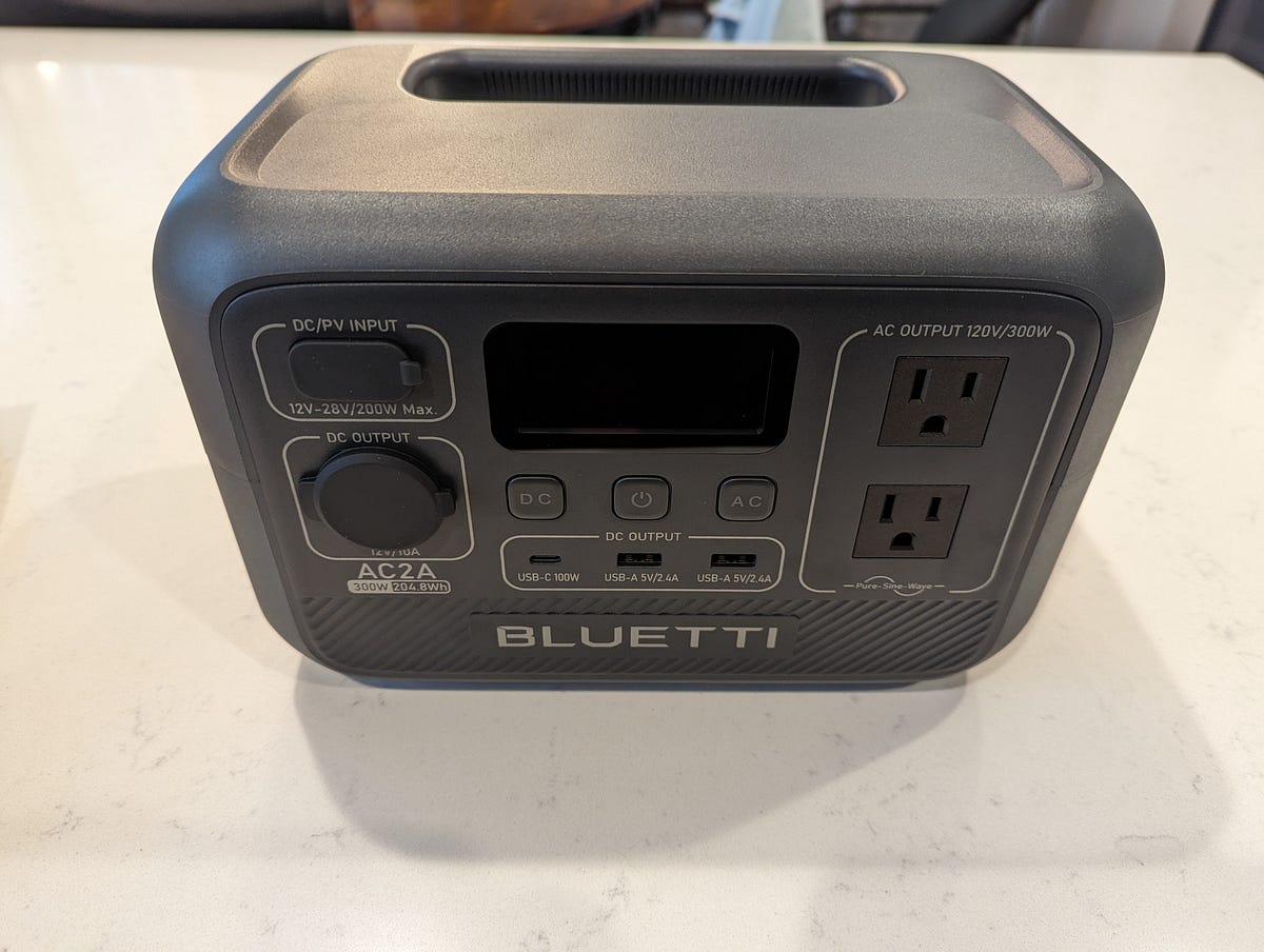 Bluetti AC2A My Review. Is this small power station worth… by
