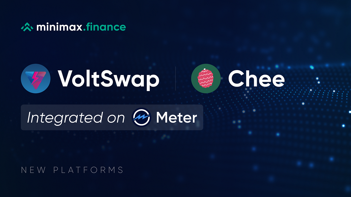 New Blockchain — Minimax.Finance Launched on Meter! | by minimax.finance |  Medium