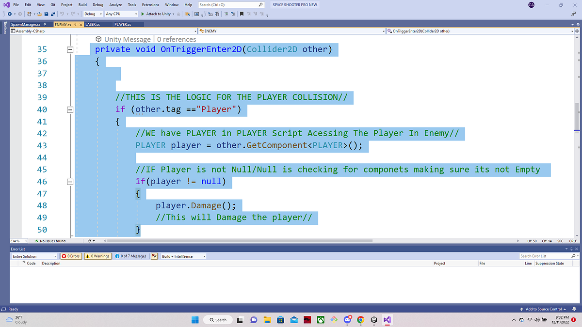 OnCollisionEnter VS OnTriggerEnter WHEN TO USE THEM! Diving deeper into ...
