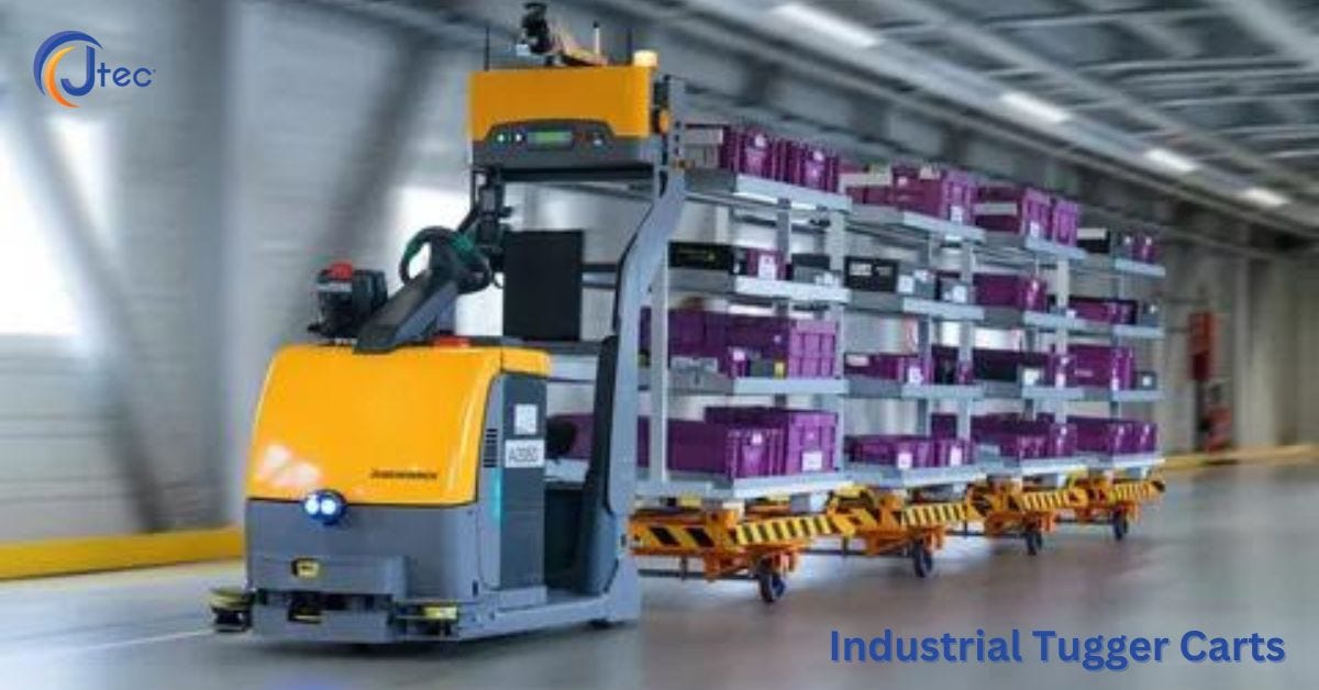 Jtec Industries’ Industrial Tugger Carts Revolutionize Material