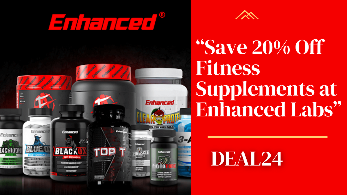 20 off on Enhanced Labs Latest coupon code Mark Jacklien Medium