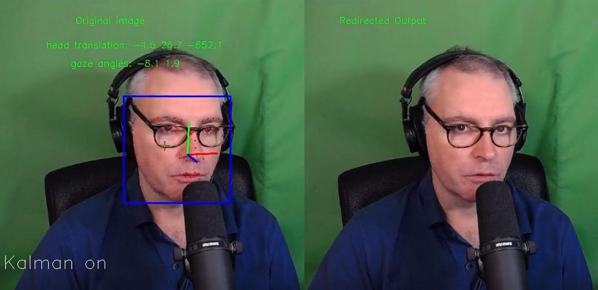 Mastering Eye Contact and Gaze Redirection in Video Presentations The