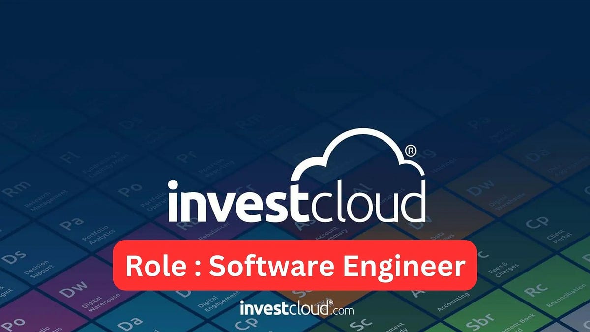 InvestCloud Hiring Software Engineer, Salary Upto Rs 25000 by V G