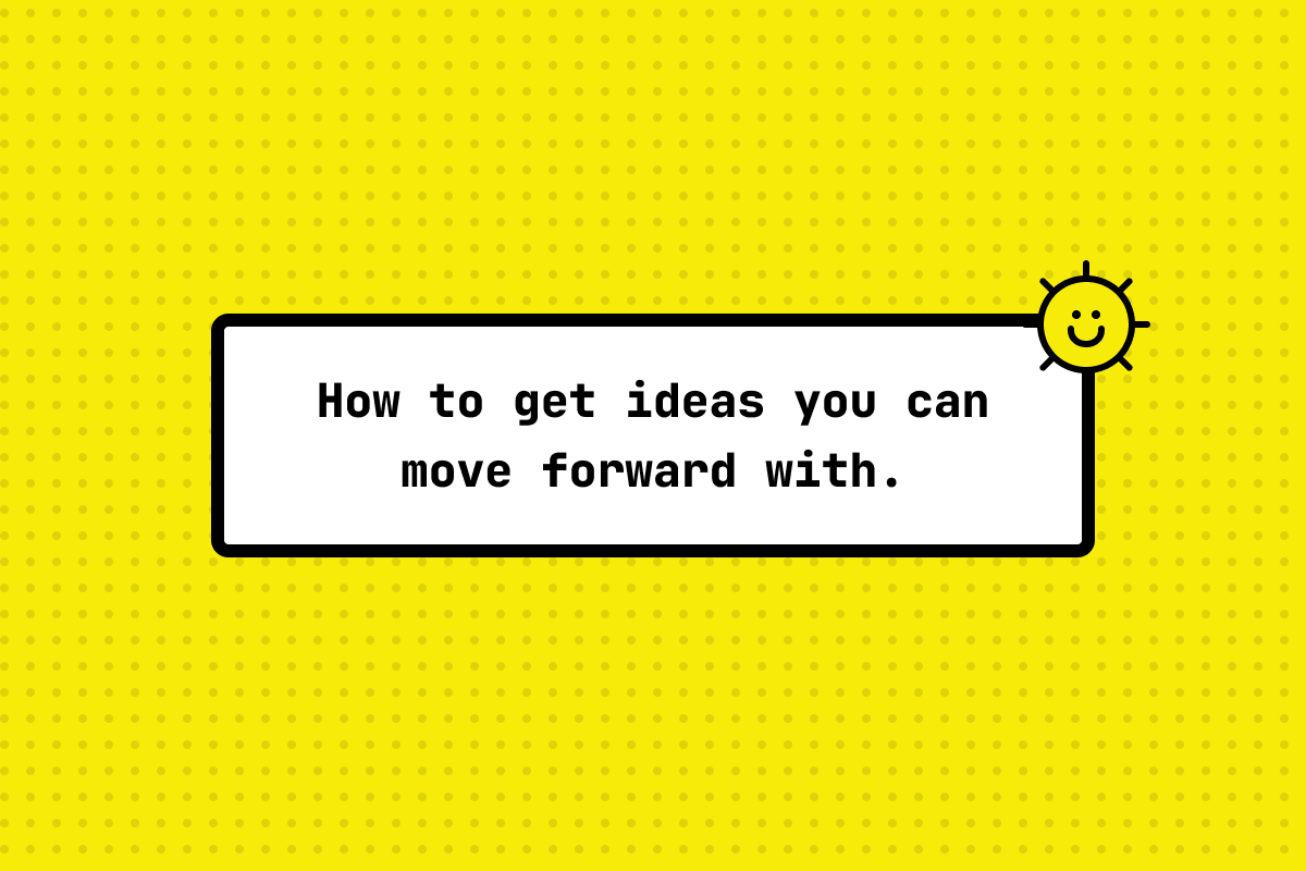 How To Get Ideas You Can Move Forward With By Godwin John Bootcamp