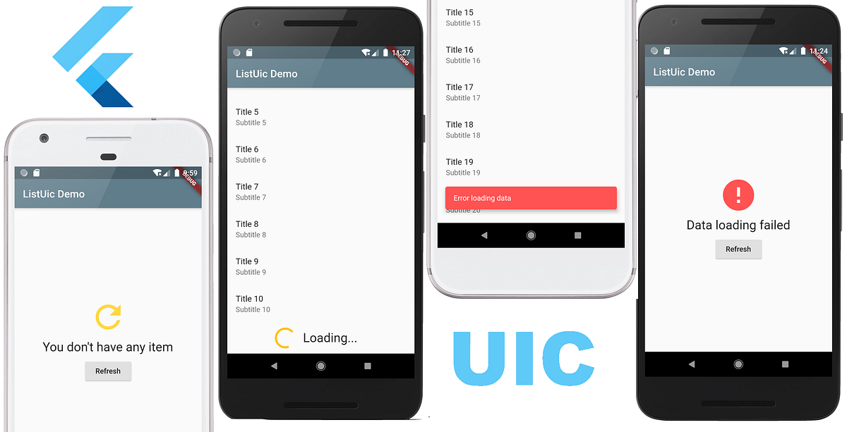ListUic — easily build of list screen in Flutter | by Evgeny Cherkasov ...