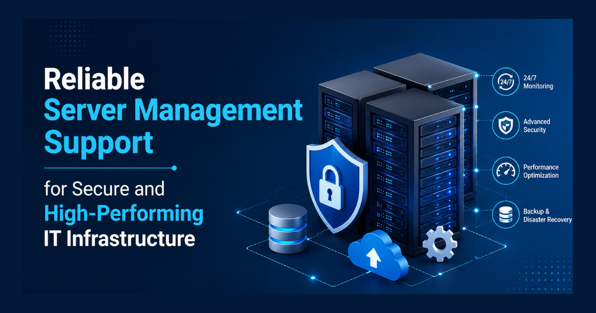 Reliable Server Management Support for Secure and High-Performing IT Infrastructure