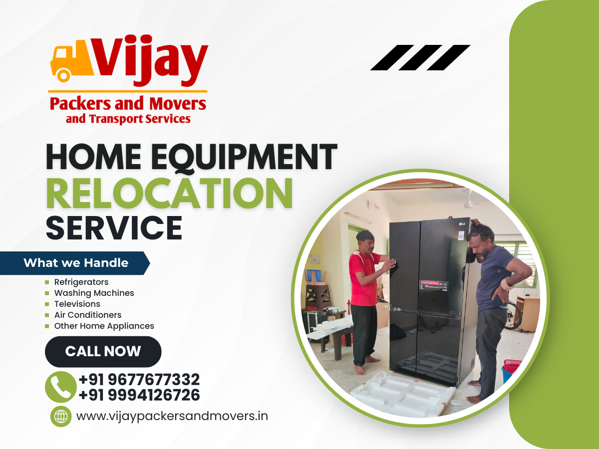 Home Equipment Relocation Service