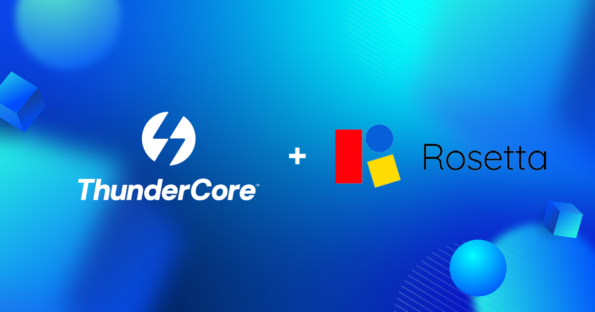 ThunderCore Integrates Coinbase’s Rosetta API | by ThunderCore Team ...