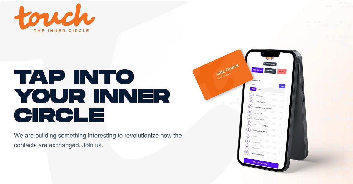 Best Digital Business Card Singapore InTouchWe Medium