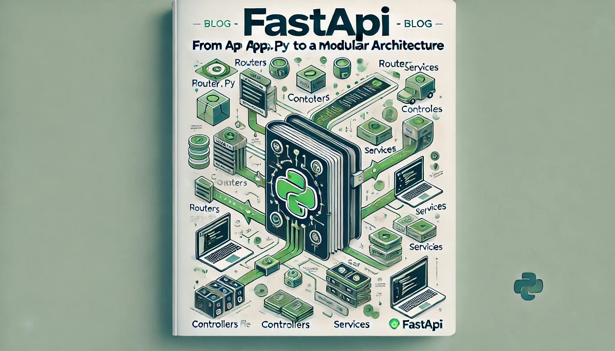 FastAPI: From App.py to a Modular Architecture | by AST-LW | Towards Dev