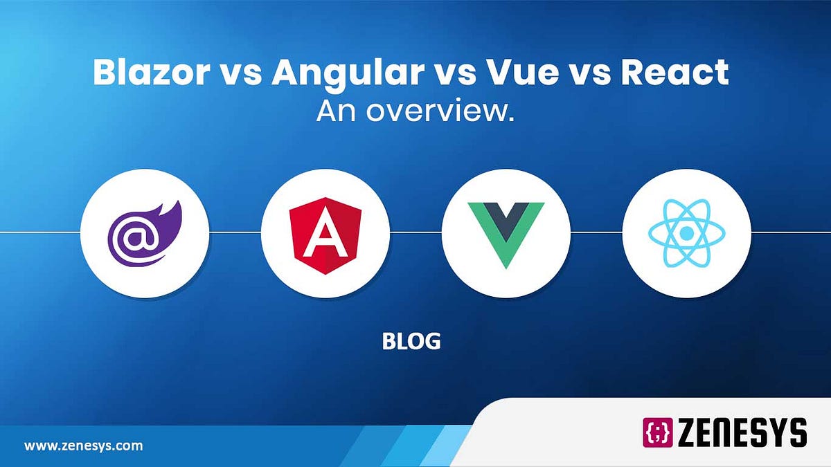 Blazor vs Angular vs Vue vs React | Medium