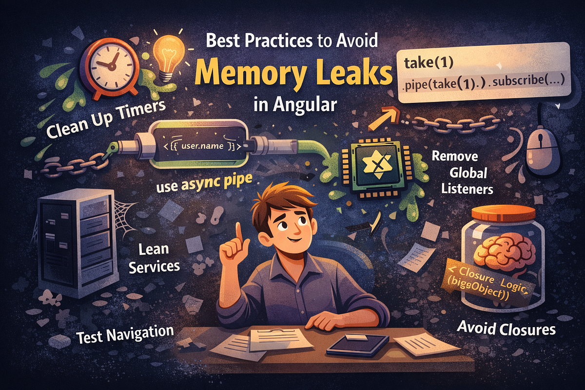 Preventing Memory Leaks in Angular — A Practical Story Series-Part2 ...