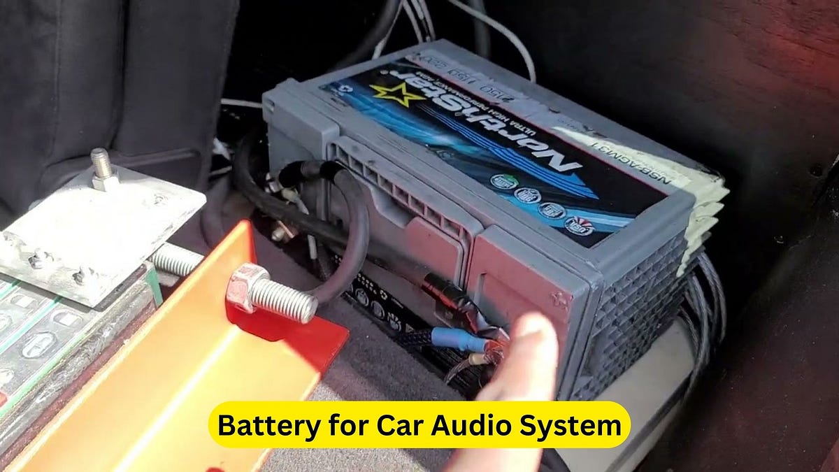 Battery for car audio system deals