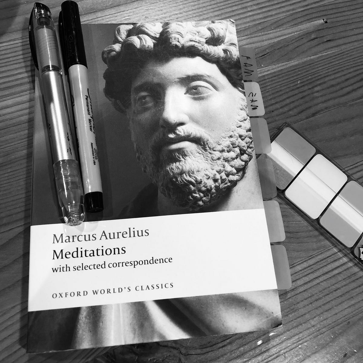 Some thoughts on copying Meditations by Marcus Aurelius.