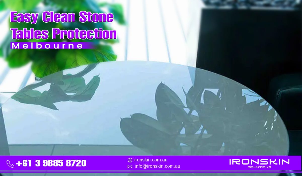 Here’s What You Need To Know About Cleaning The Stone Tables!