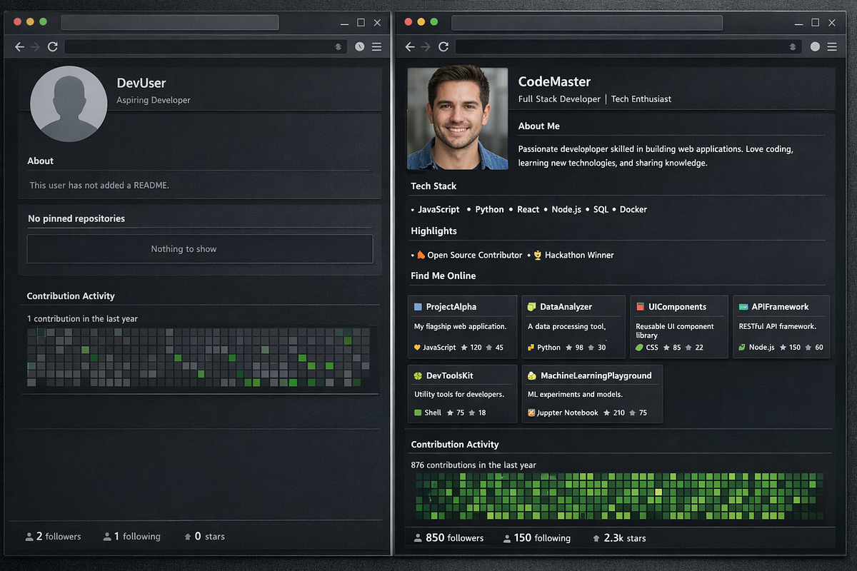 7 GitHub Profile Mistakes That Cost You Job Offers | by JS Guru Jobs ...