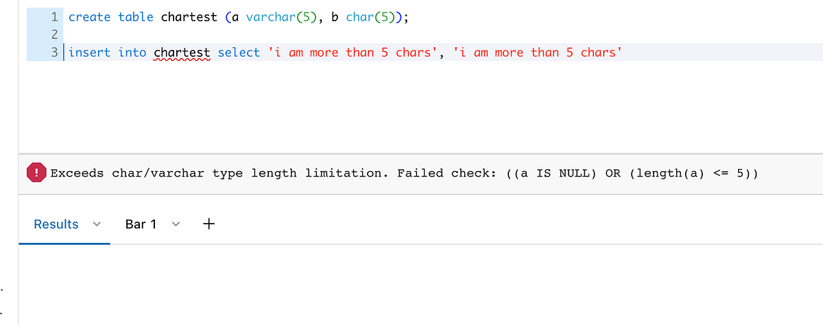 VARCHAR and CHAR in Databricks and Delta Lake | by Kyle Hale | Medium