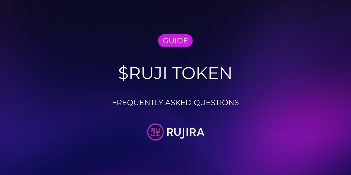 RUJI Token FAQ: Staking, Rewards, Revenue Sharing, and How It All Works ...