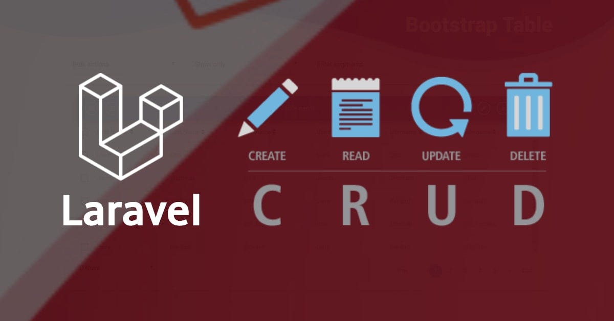 What is CRUD operations and how to implement them in Laravel ?, by HENDEL  Ramzy, Dec, 2023