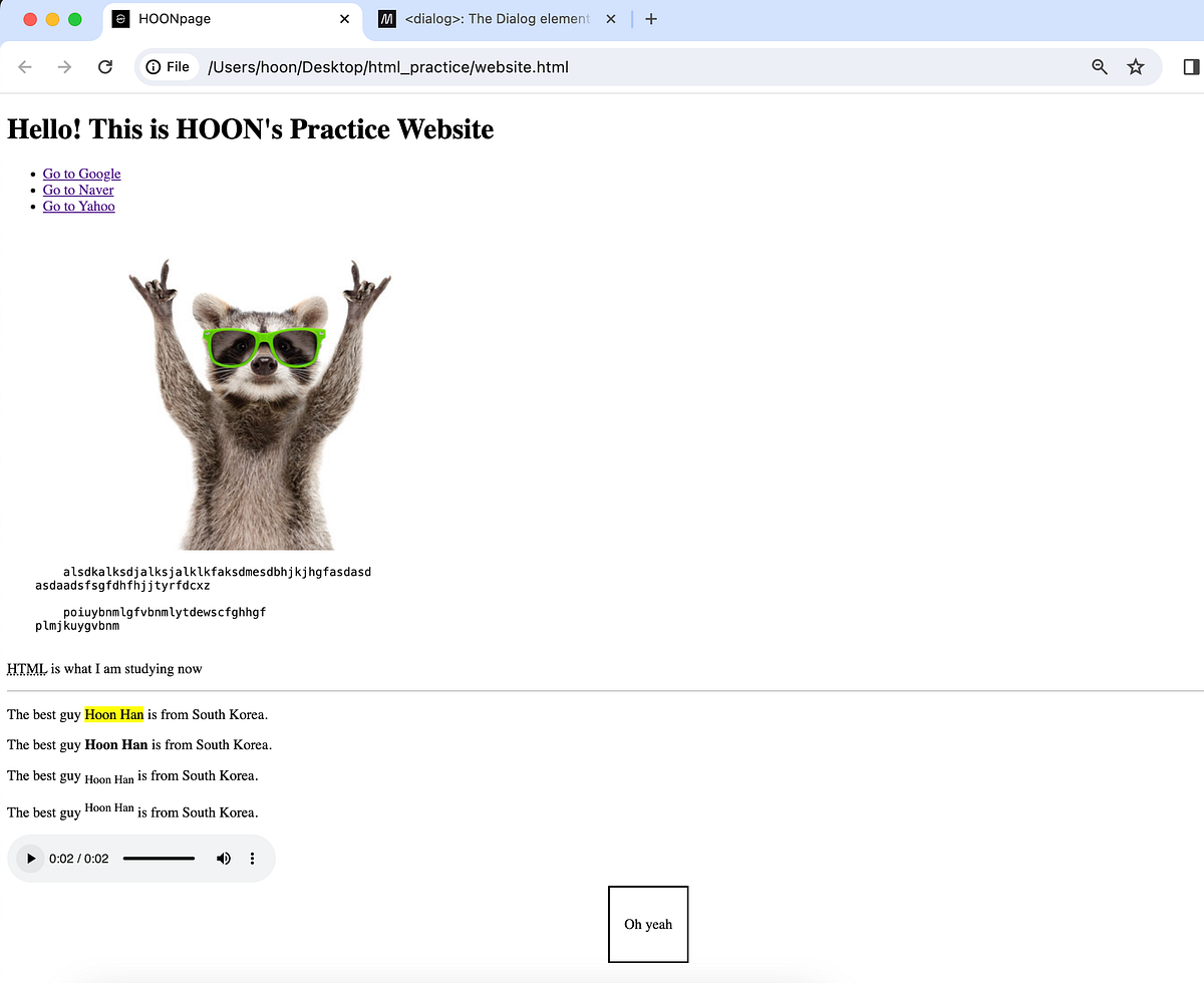 HTML 5 (More Tags). When you search any tags, add “mdn” at… by