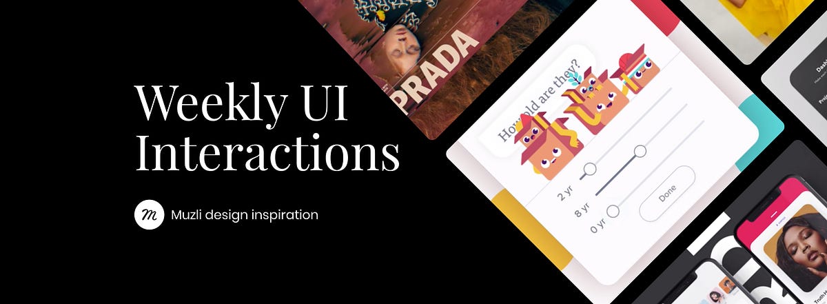 UI Interactions of the week #170. via Muzli design inspiration | by ...