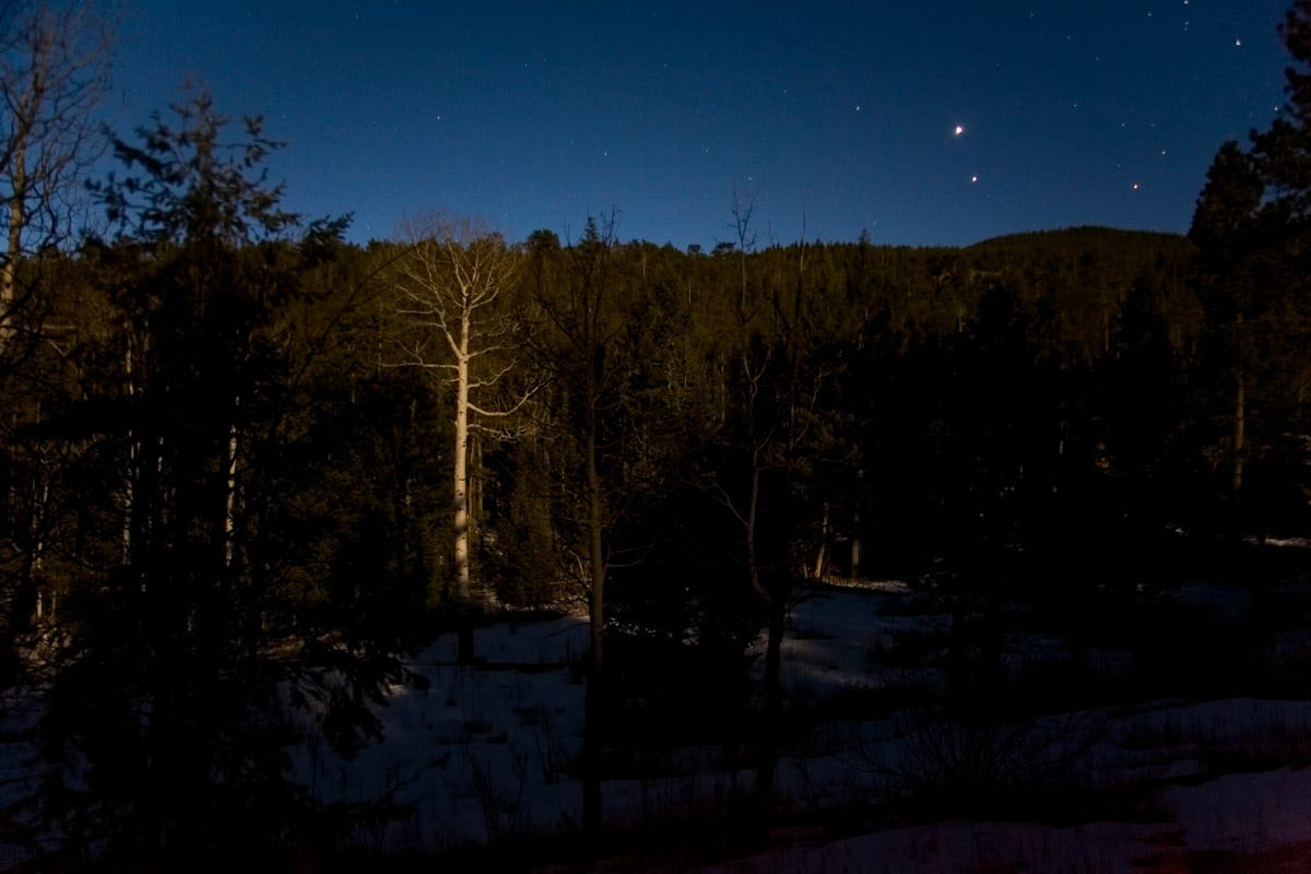 Night Aspen — All photos by author