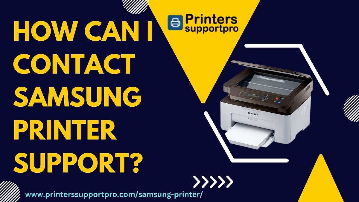 How Can I Contact Samsung Printer Support? by jack addy Medium