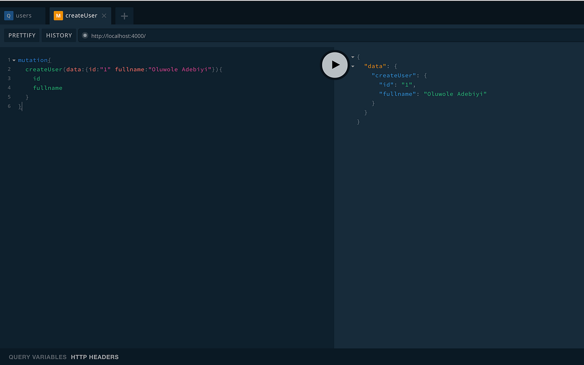 Simple CRUD operation with GraphQL using TypeScript | by Omowunmi ...