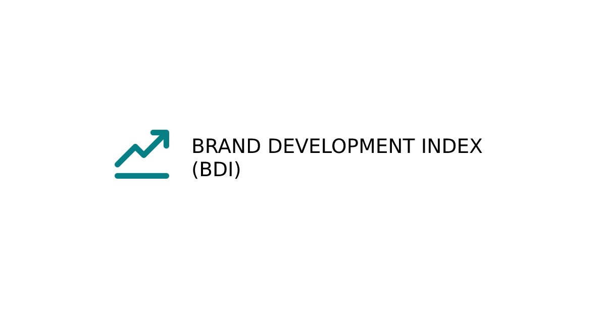 HOW TO MEASURE THE BRAND DEVELOPMENT INDEX (BDI) A FORMULA by Andrian Nur Prabawa Medium